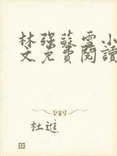 林强苏雪小说全文免费阅读