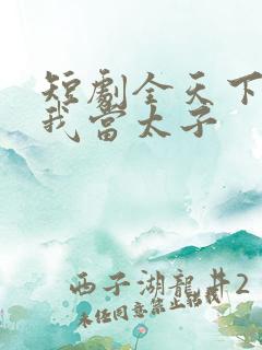 短剧全天下都等我当太子