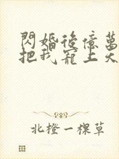 闪婚后亿万总裁把我宠上天短剧