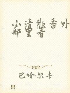 小清欢番外篇在哪里看