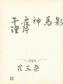 午夜神马影院伦理片