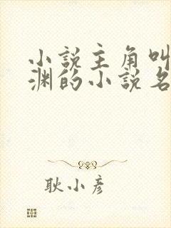 小说主角叫苏明渊的小说名字