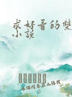 求好看的双男主小说