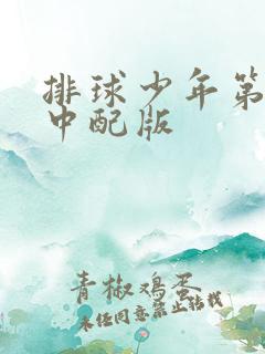 排球少年第2季中配版