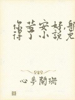 你若安好,那还得了小说免费阅读