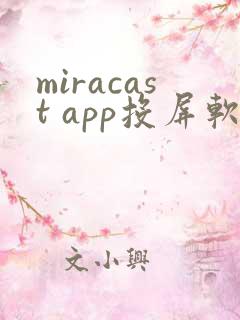 miracast app投屏软件下载