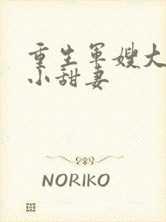 重生军嫂大首长小甜妻