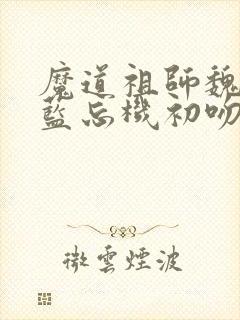 魔道祖师魏无羡蓝忘机初吻是哪章