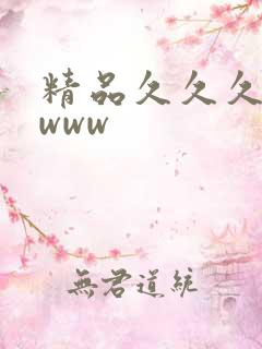 精品久久久久久www