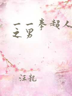 一一拳超人最强之男