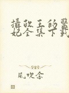 摄政王的医品狂妃全集下载