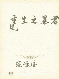 重生之暴君李忘风