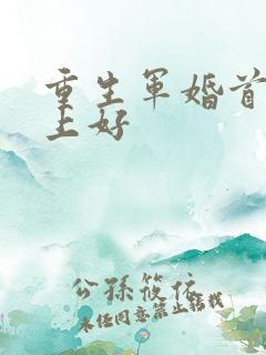 重生军婚首长早上好
