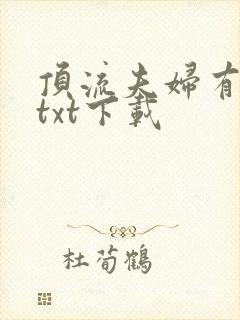 顶流夫妇有点甜txt下载