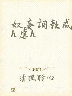 奴妾调教成禁脔h虐h