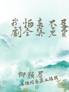 我怕来不及电视剧全集免费