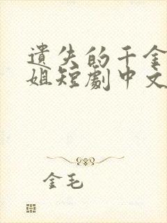 遗失的千金大小姐短剧中文版