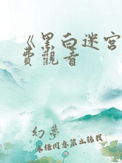 《黑白迷宫》免费观看