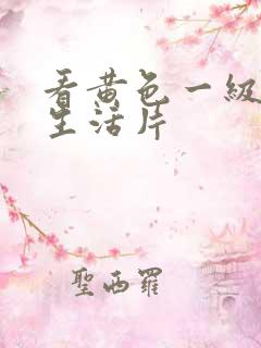 看黄色一级夫妻生活片