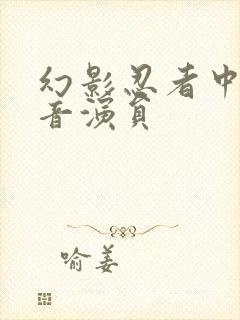 幻影忍者中文配音演员