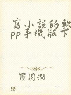 写小说的软件app手机版下载