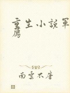 重生小说军嫂推荐