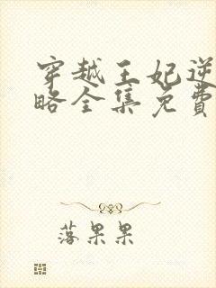 穿越王妃逆袭攻略全集免费看