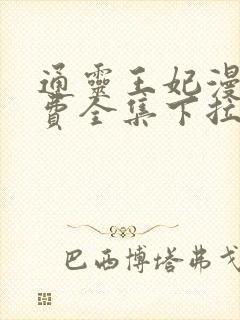 通灵王妃漫画免费全集下拉式漫画