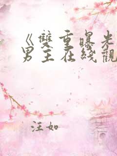 《双重曝光》双男主在线观看