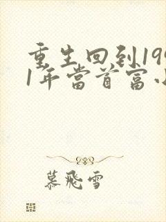 重生回到1991年当首富小说全集