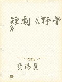 短剧《野骨温柔》