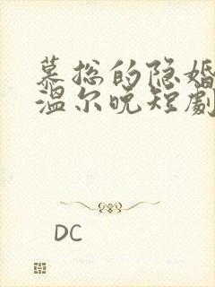 慕总的隐婚罪妻温尔晚短剧