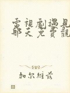 电视剧遇见你的那天免费观看全集高清