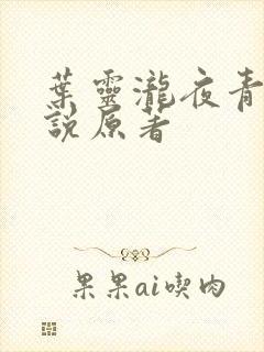 叶灵泷夜青玄小说原著