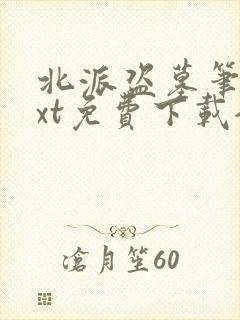 北派盗墓笔记txt免费下载全本