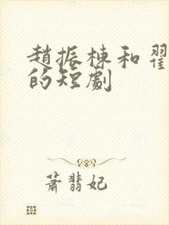 赵振栋和翟一莹的短剧