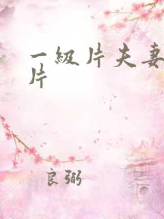 一级片夫妻生活片