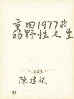 重回1977我的野性人生合集