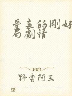 爱来的刚好大结局剧情