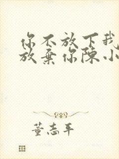 你不放下我我不放弃你陈小春