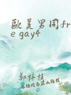欧美男同free gay4