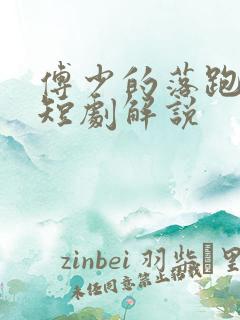 傅少的落跑娇妻短剧解说