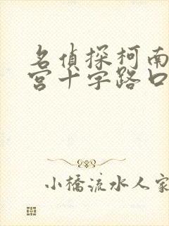 名侦探柯南之迷宫十字路口