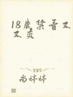 18岁禁看又黄又爽