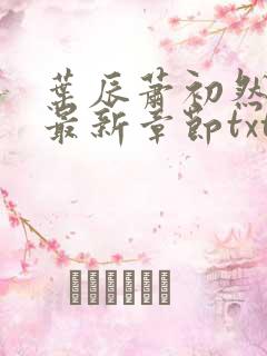 叶辰萧初然免费最新章节txt