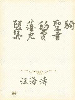 堕落的圣骑士全集免费看