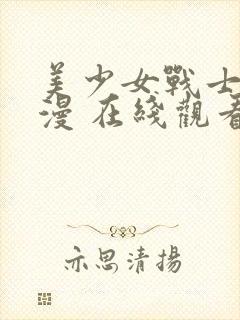 美少女战士 动漫 在线观看