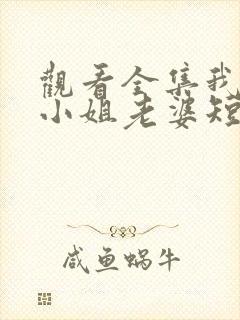 观看全集我的大小姐老婆短剧