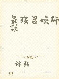 最强召唤师 小说