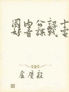 国内公认十部最好看谍战电影